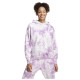Adidas Γυναικείο φούτερ All SZN Fleece Tie-Dye Loose Hoodie
